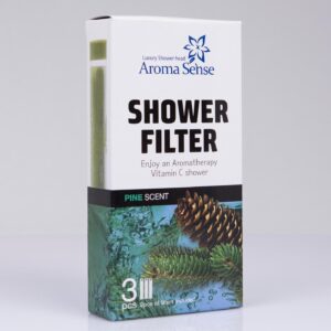 PINE-duft 3 stk i pakke aromaterapi aromasense dusjhoder